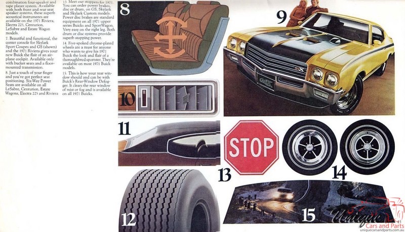 1971 Buick All Models Car Brochure Page 3